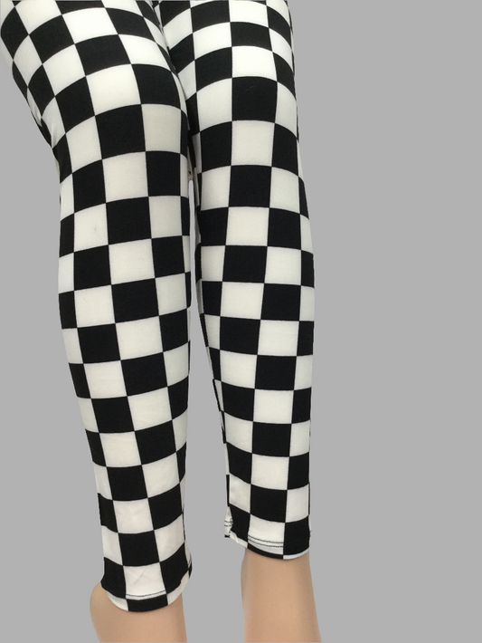 Plus 1X3X Leggings "Off To The Races"