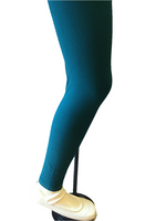 Girls  Solid Leggings "Dark Teal"