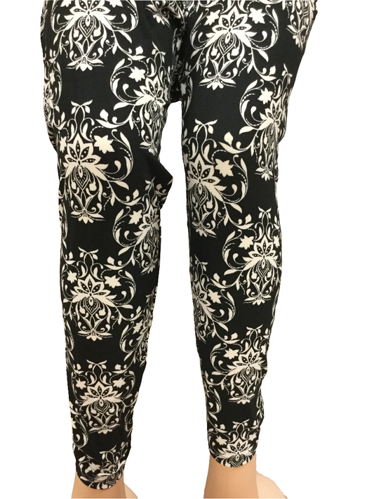 Printed Leggings "Repeat of History"