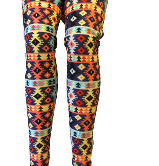 Printed Leggings "Gone Wild With the Paint"