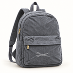 Corduroy Backpack with Scissor Accent