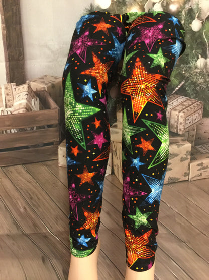 Printed Leggings "Super Star"