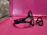 Stylist Rhinestone Cuff Scissor Bracelet