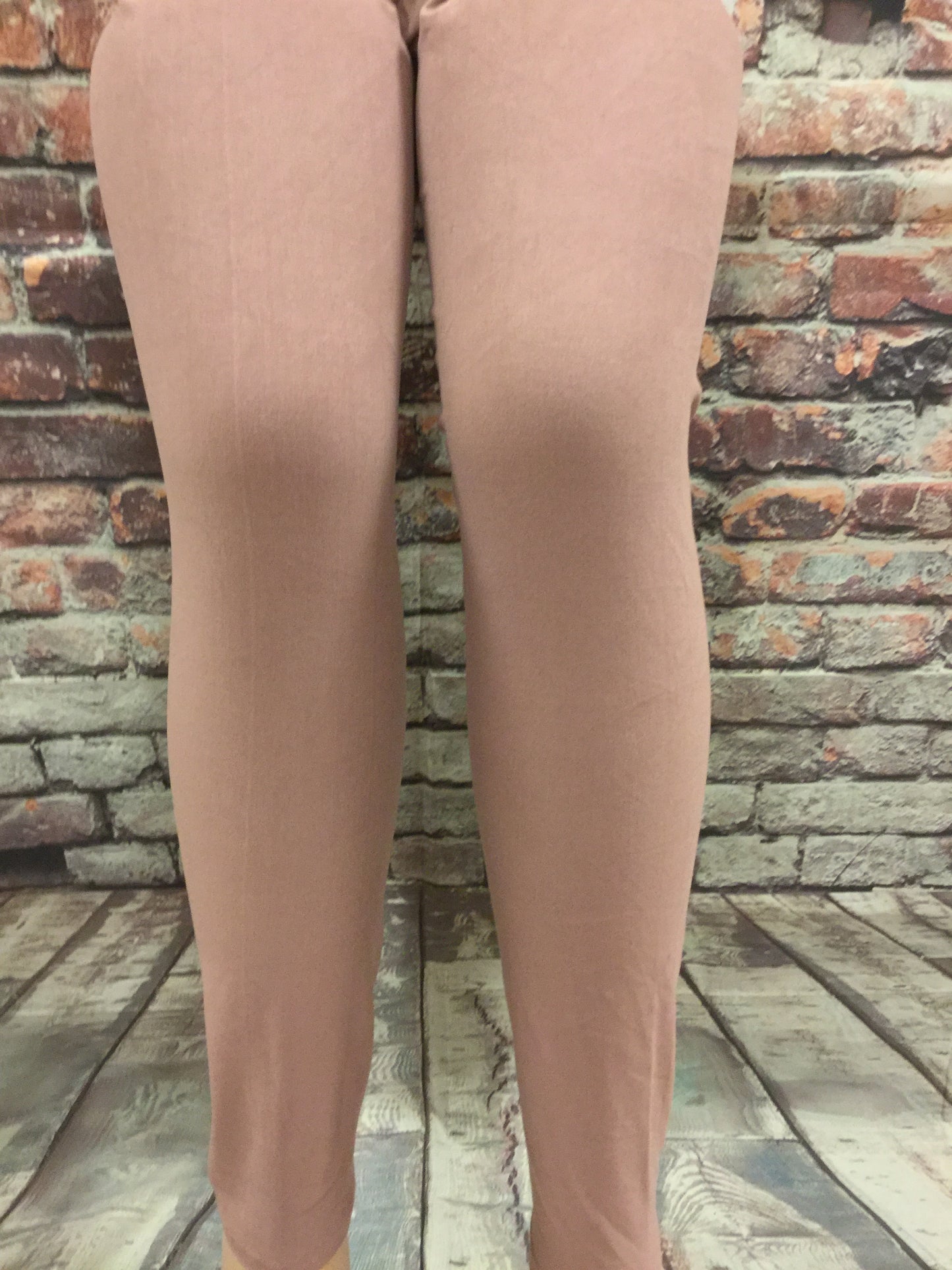 Classic Solid Leggings - Khaki