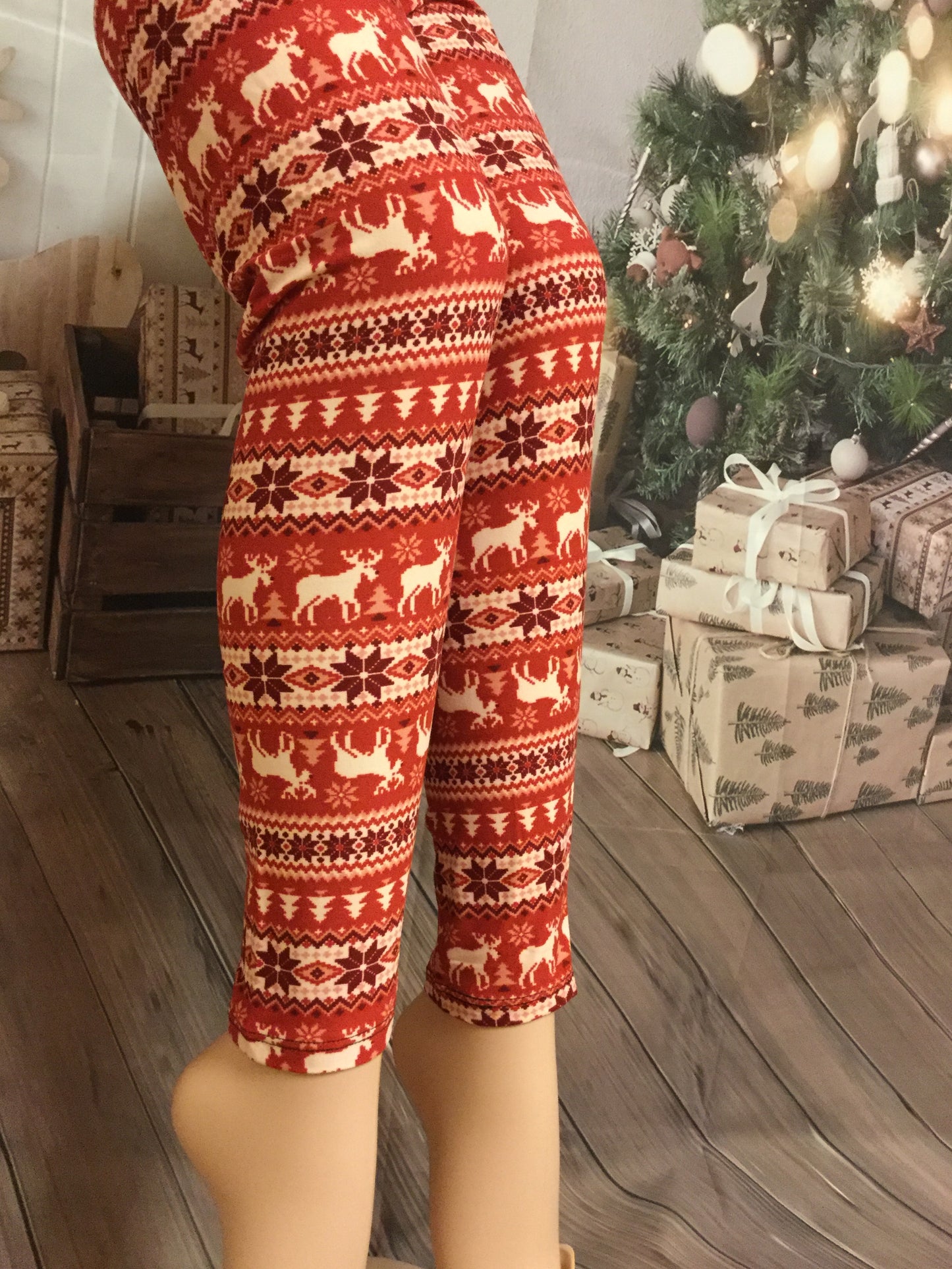 Ready For Christmas Print Leggings
