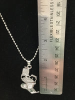 Barber's chair Pendant Necklace