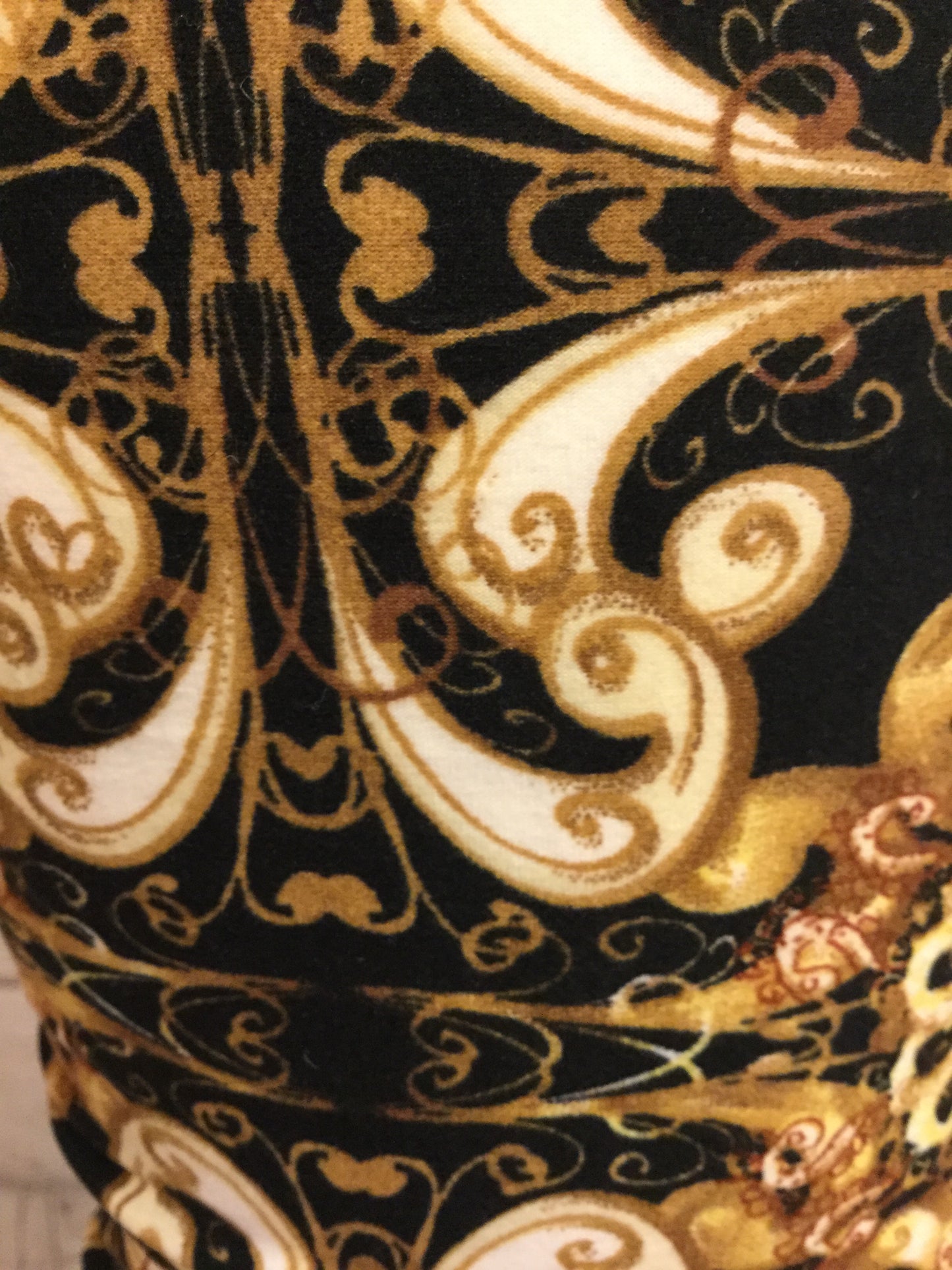 Girls Gold for the Queen Printed Leggings*