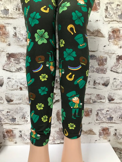 Plus Leggings"Leprechaun"