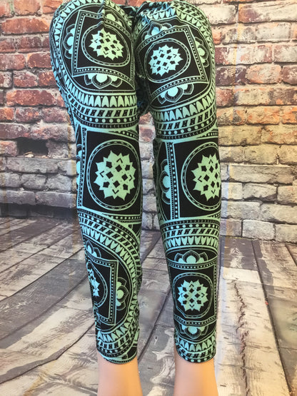 Printed Leggings "Stop Minting Around"