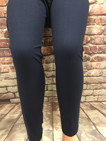 Plus Classic Soft Leggings - Navy