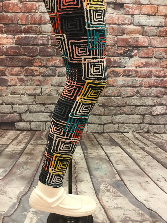 Girls Mazed and Comfy  Leggings*