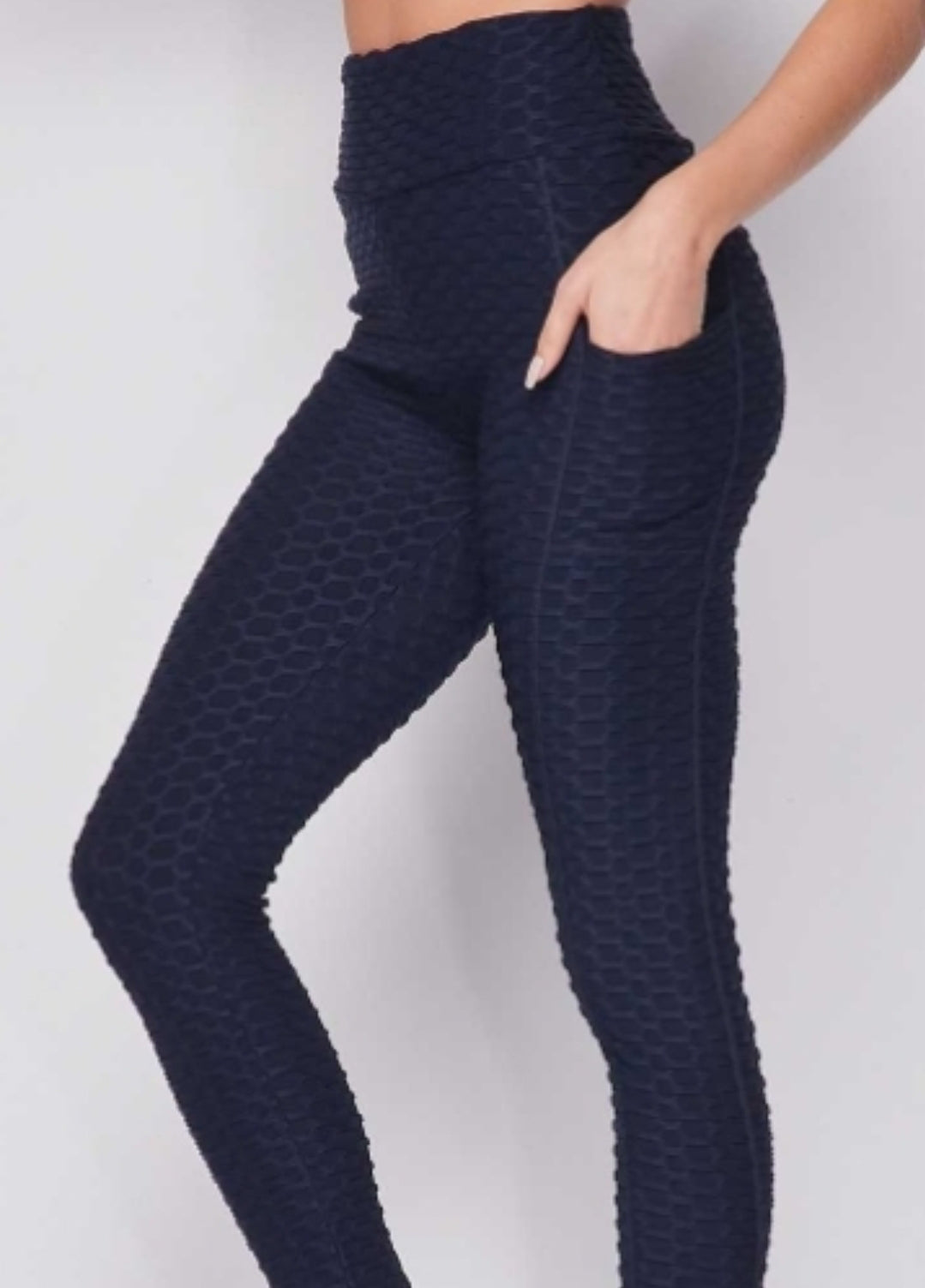 Textured Legging With Pocket