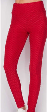 Plus Honeycomb Leggings w/ Pockets