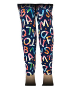 Printed Leggings"Alphabetical Order"