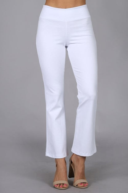 Cropped Ankle Pants