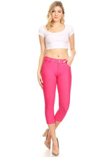 Capri Pull on Jeans