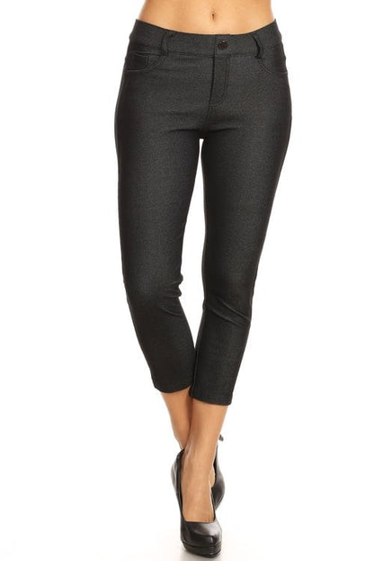 Capri Pull on Jeans