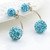 Rhinestone Ball Stud Earrings