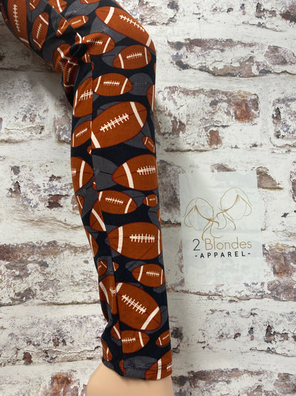 Girls Leggings "Football Anyone"