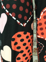 Plus Leggings "Patch Her Heart"