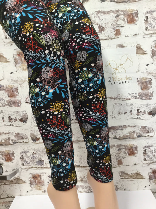 Extra Plus Waiting On A Wish Printed Leggings