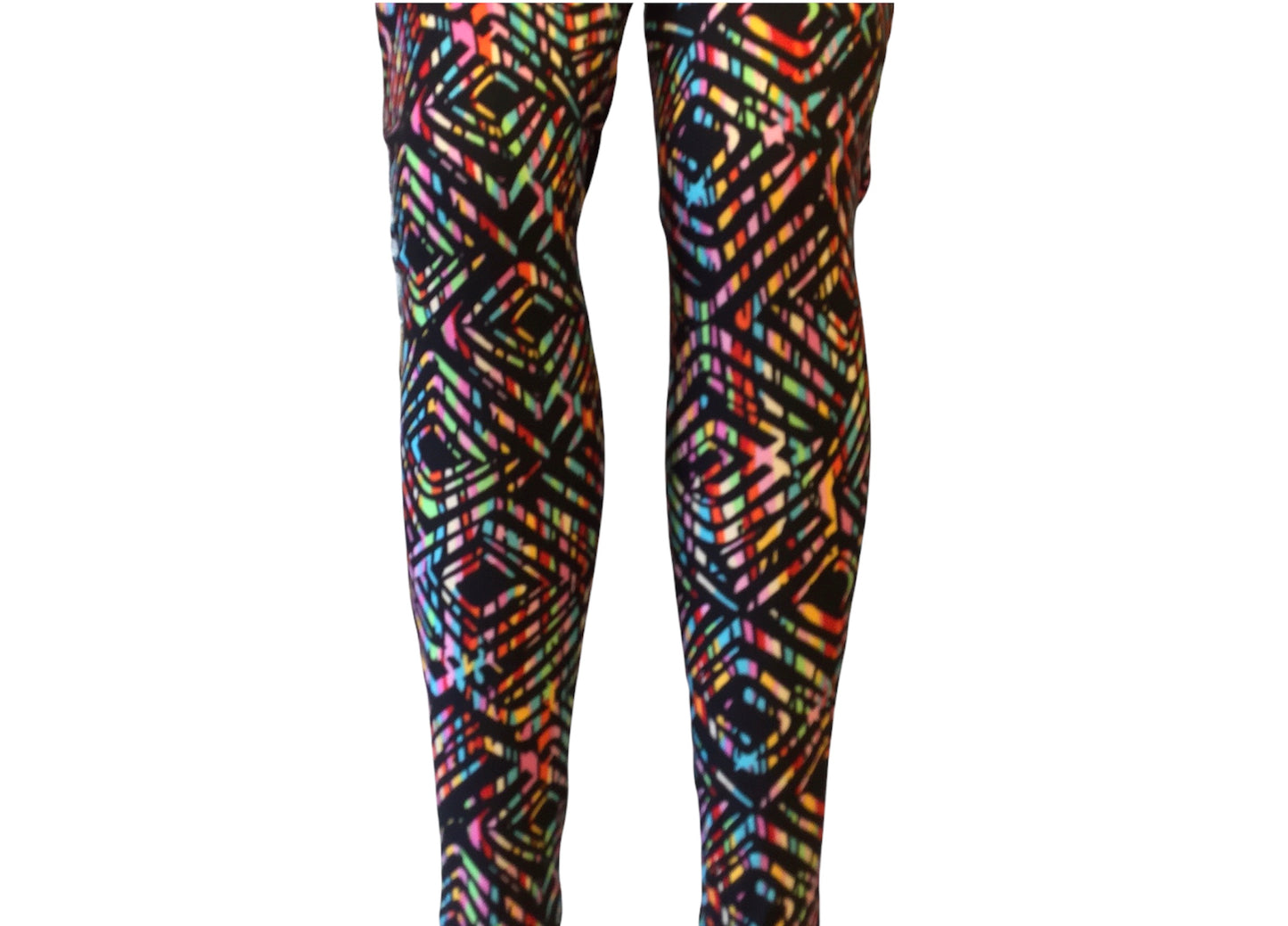 Printed Leggings "Who dropped the Crayons"