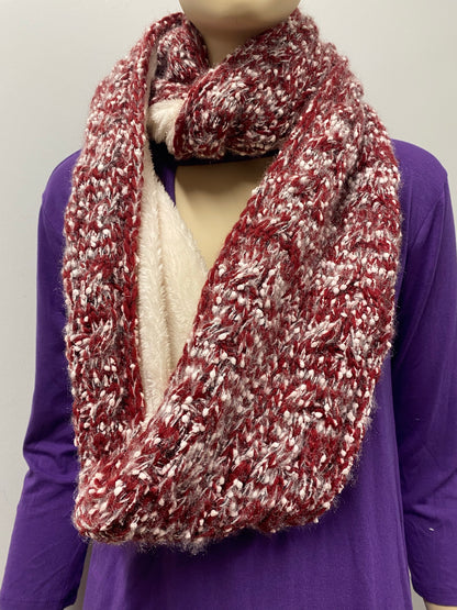 Burgundy Infinity Scarf