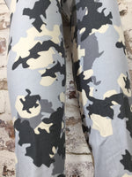 Printed Leggings "Light Blue and White Camo