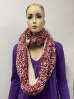 Burgundy Infinity Scarf