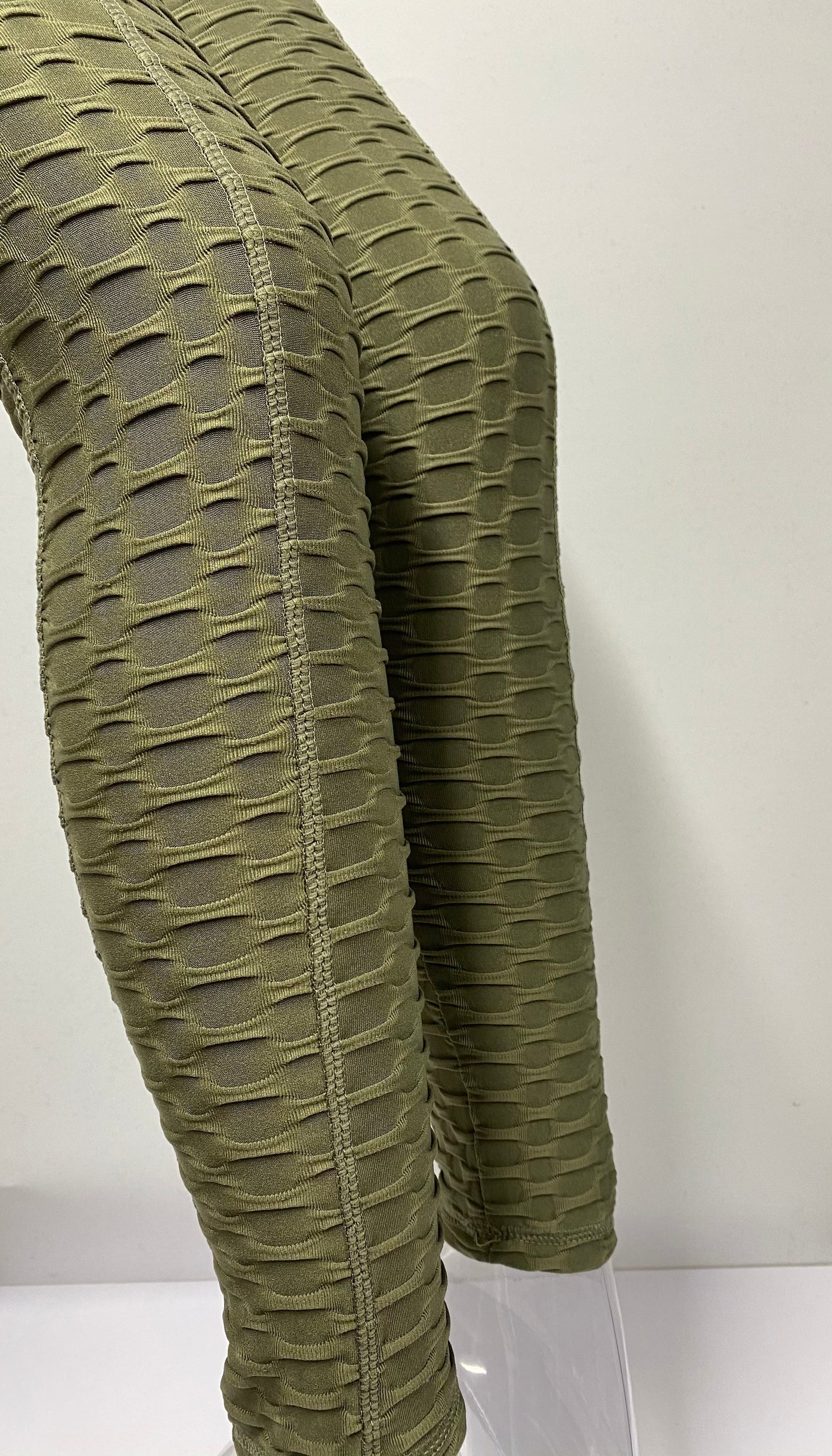 Textured Honeycomb Leggings w/Pockets