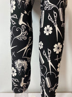 Stylist Scissor Print Leggings