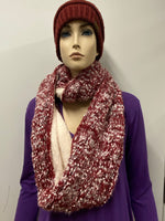 Burgundy Infinity Scarf