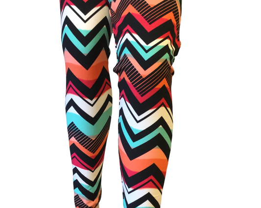 Printed Leggings "Zig Zag"