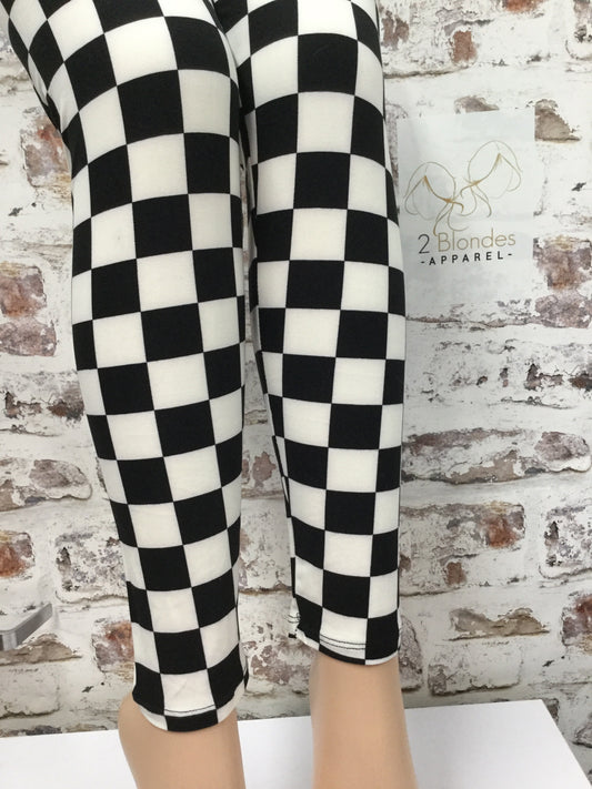 Off To The Races Print Legging