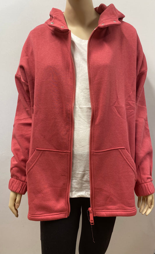 Hooded Zipper Jacket