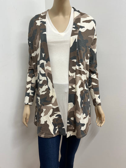 Mocha Camo Duster