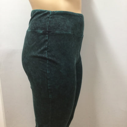 Plus X Mineral Wash Leggings- Jade Yoga