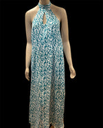 Halter Dress with Keyhole