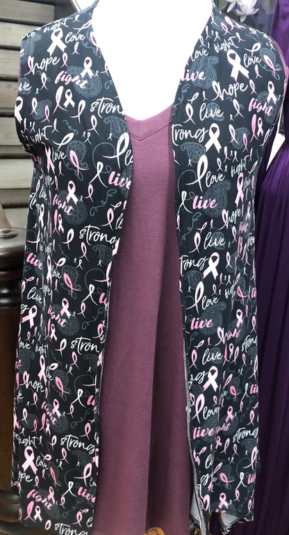 Pink Ribbon Vest