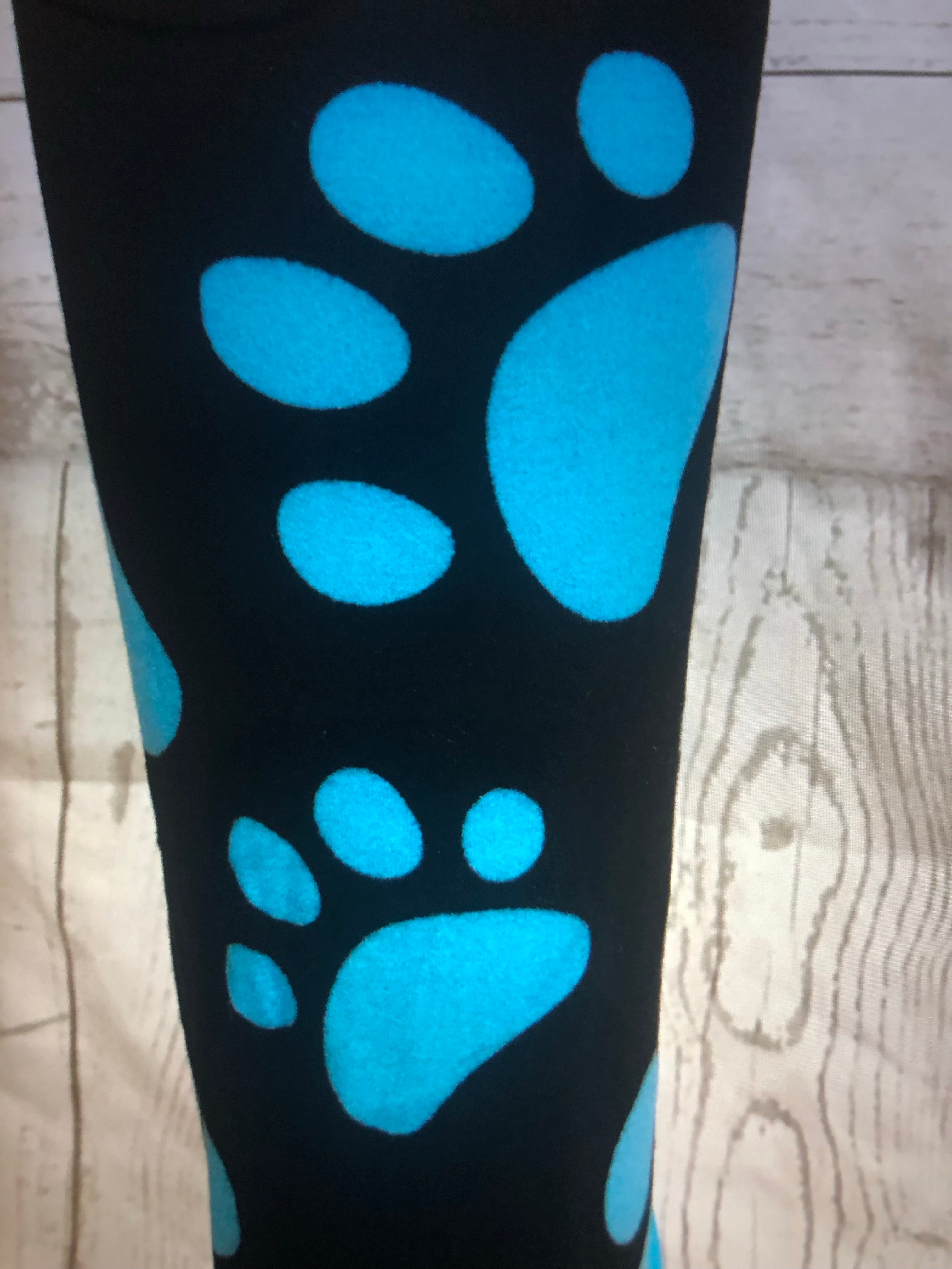 Dog paw clearance print leggings