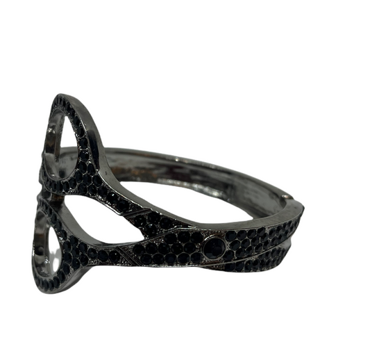 Stylist Rhinestone Cuff Scissor Bracelet