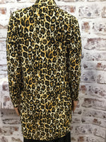 Mocha Leopard Print Cardigan