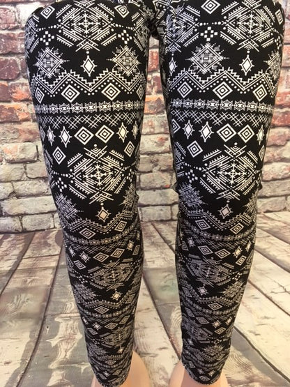 Printed Leggings "Scene of Sparkle"