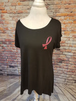 Pink Ribbon Specialty High Low Top